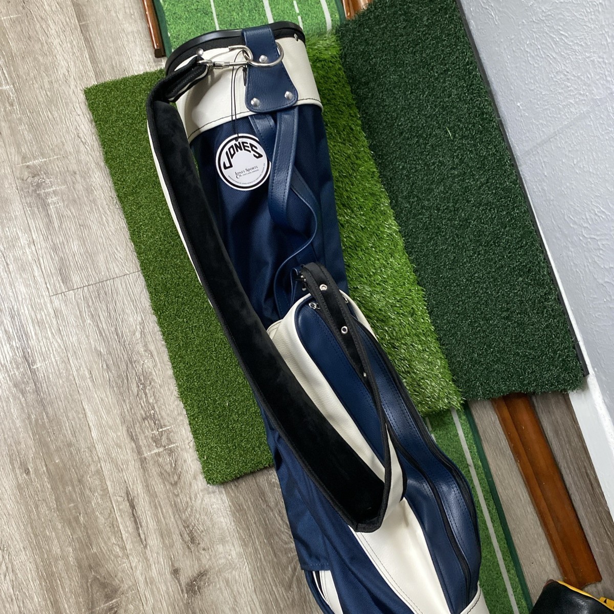 Jones Golf Company Original Carry Golf Bag Sunday White Navy | eBay