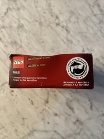 LEGO Ninjago Masters of Spinjitzu 70621 The Vermillion Attack NEW - Damaged Box