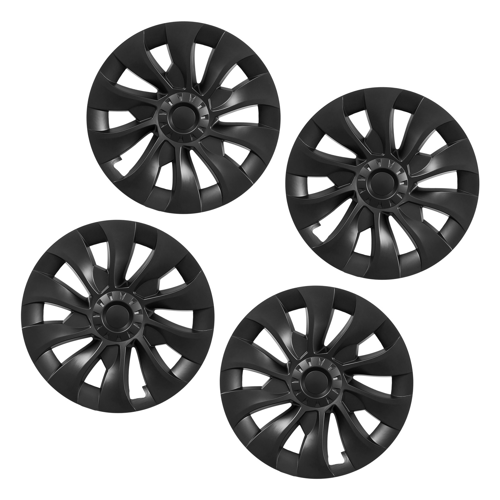 Uimoso 18" Hubcaps Wheel Covers Set of 4 for 2017-2023 Tesla Model 3
