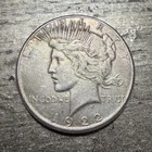 1922 PEACE SILVER DOLLAR SILVER COIN 90% Circulated
