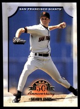 Shawn Estes 1998 Leaf #10 Giants MLB READ FREE SHIPPING AutographDen