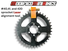 NEW ! #40,#41,and #420 Mini Bike  Go Kart  Laser Sprocket Alignment Tool