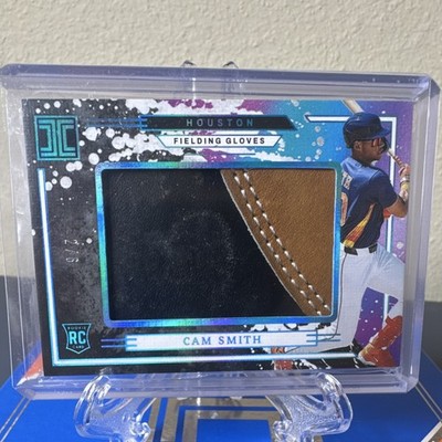  Panini 2025 Impeccable Baseball Cam Smith Rookie Fielding Gloves Houston 2/6