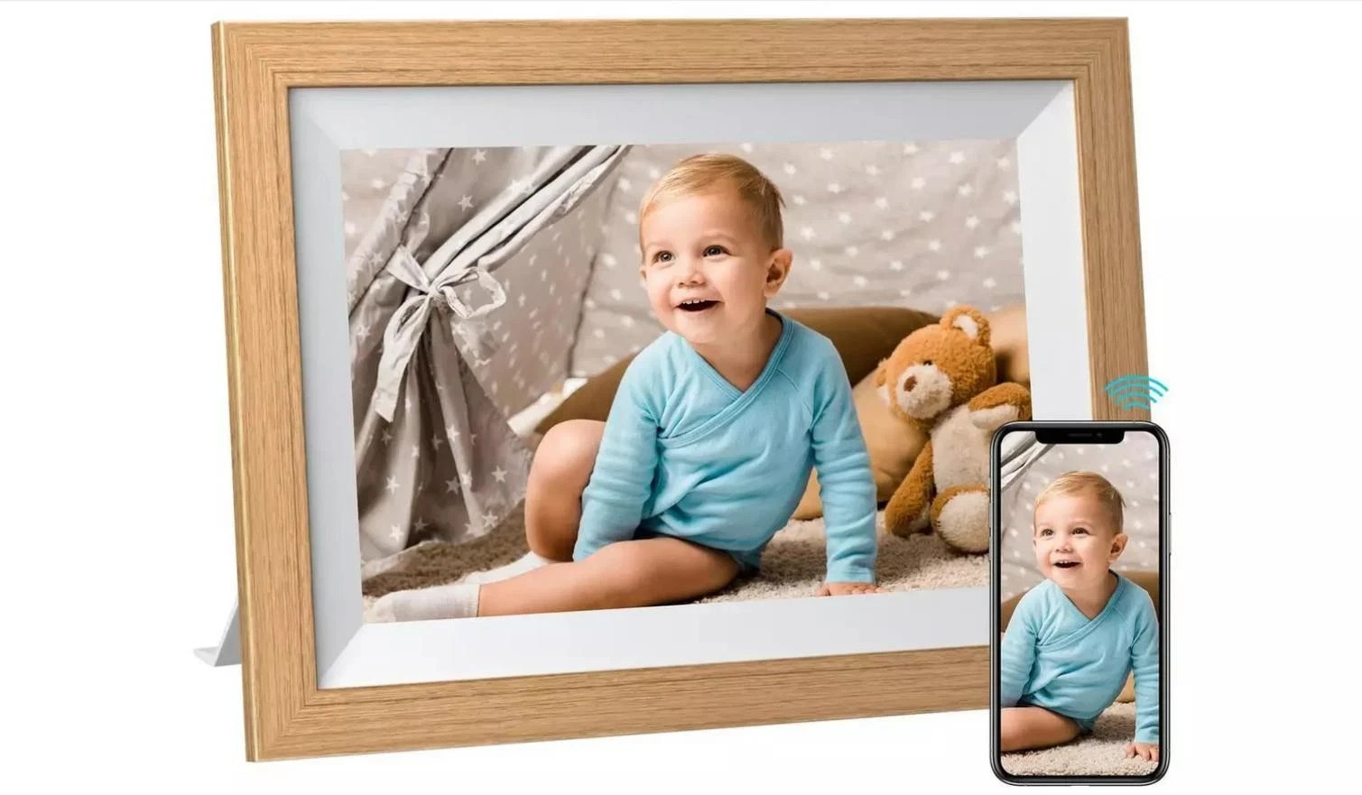 Kodak 10.1"" WiFi Digital Photo Frame HD IPS Touch Screen 32GB Video MP3 Weather