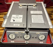 Michigan Instruments Inc. M.I.I. Vent Aid TTL training / Test Lung With Case