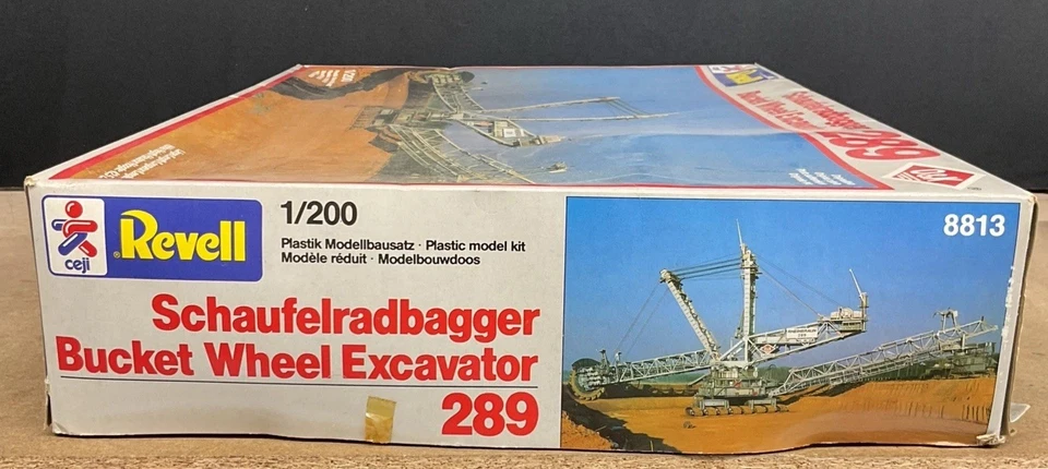 Vintage Revell Schaufelradbagger Bucket Wheel Excavator 1:200 Scale Plastic Kit - Image 2 of 4