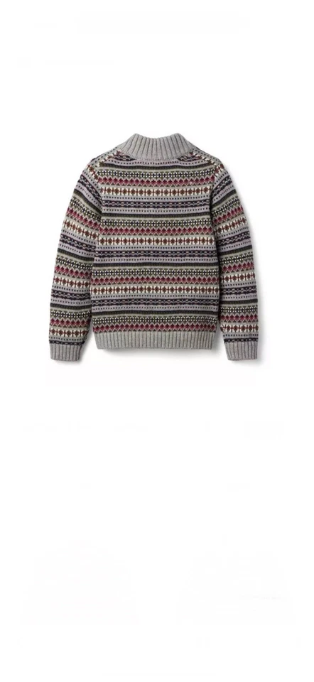 NWT• Boys Janie & Jack Fair Isle Sweater - Image 3 of 4
