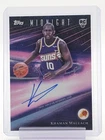 KHAMAN MALUACH 2025-26 TOPPS MIDNIGHT ROOKIE AUTO #RHS-KM SUNS Q0027