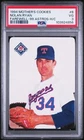 1994 Mother's Cookies Nolan Ryan Baseball #6 Farewell Set-1989 Rangers PSA 10