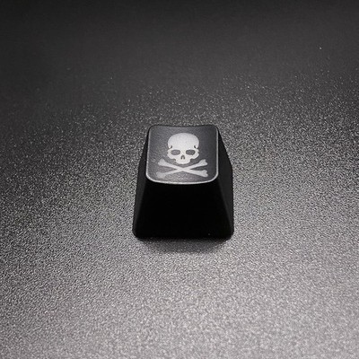 Skull Artisan Keycap, Custom Mechanical Keyboard Keycap, SA Profile, R4, Translu
