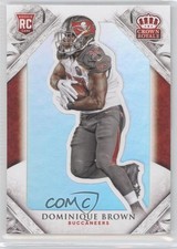 2015 Panini Crown Royale Rookie Dominique Brown #114 7l6