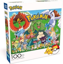Pokemon 100 Piece Jigsaw Puzzle High Quality Vibrant Artwork Family Fun