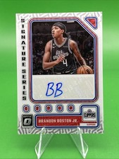 2023-24 Panini Donruss Optic Brandon Boston Jr. Signature Series Auto #SS-BBJ