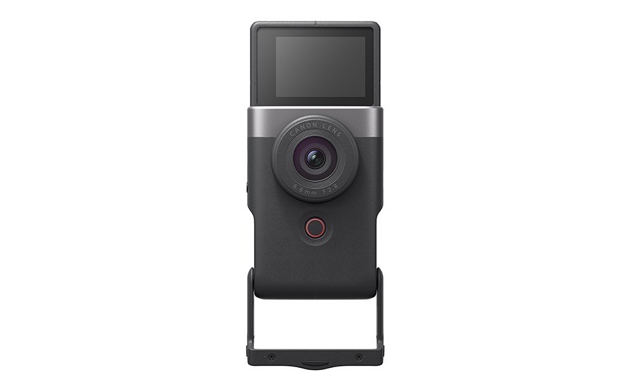 Canon PowerShot V10 Silver Vlog Camera 4K UHD 13.1MP 19mm Wide