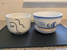X2 Ceramic Plant Pots
