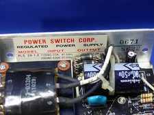 Power Switch Corp 24V 1.2A Analog Power Supply 115V/230V input