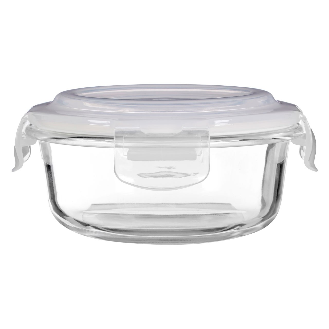 Freska 400ml Borosilicate Glass Lunch Box Food Container Airtight Plastic Lid