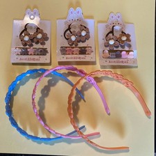 24 Piece Mini Claw Hair Clips Plastic Claws Clamps Berets Butterfly Headbands