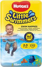 Huggies Little Swimmers Disposable Swim Diapers, X-Small 7lb-18lb. , 12-Count