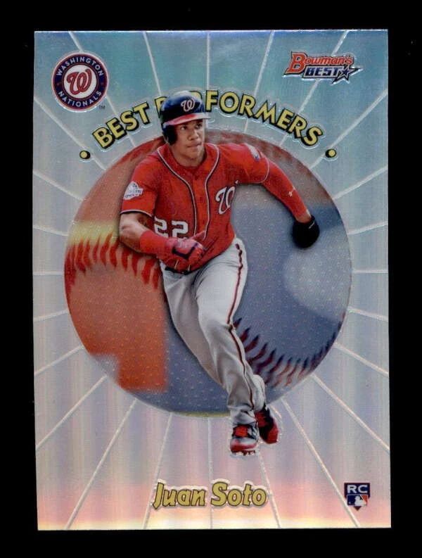 2018 Bowman's Best - Juan Soto #98BP-JS for sale | eBay