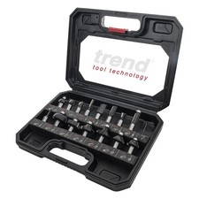 Trend 15 Piece Router Cutter Starter Set, 1/2 Inch Shank, Tungsten Carbide Ti...
