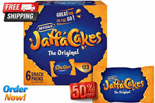 Jaffa Cakes Original Biscuits Snack Pack 6 x 3 Cakes 198 g (Pack of 1)