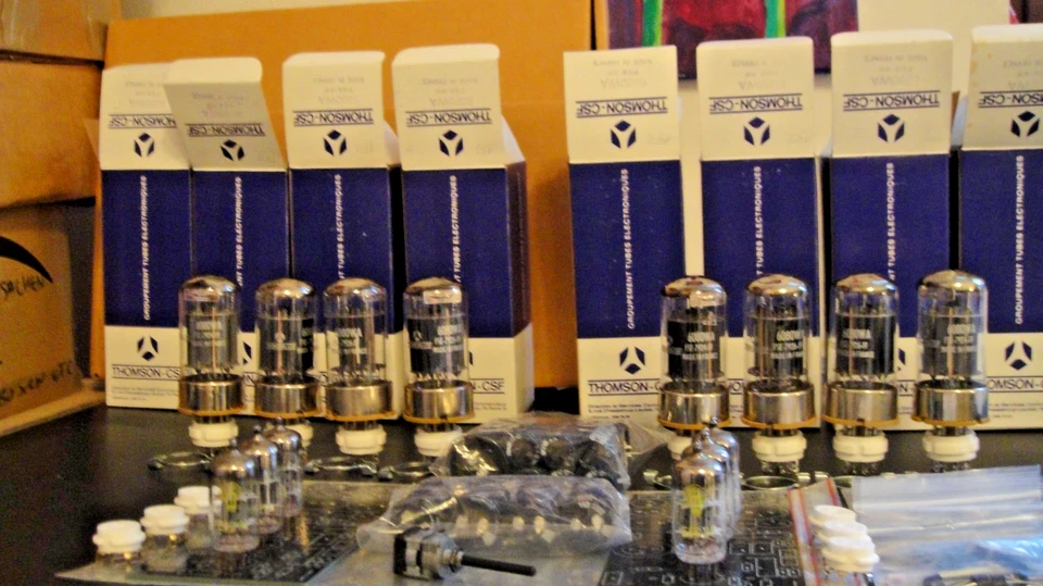 OTL amplifier 2 x 30 Watt. Circlotron, tube amplifier, 2 x Monoblocks. Revised! - Bild 2 von 4