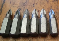 50x Standard Screwdriver Bits Pozi PZ  1