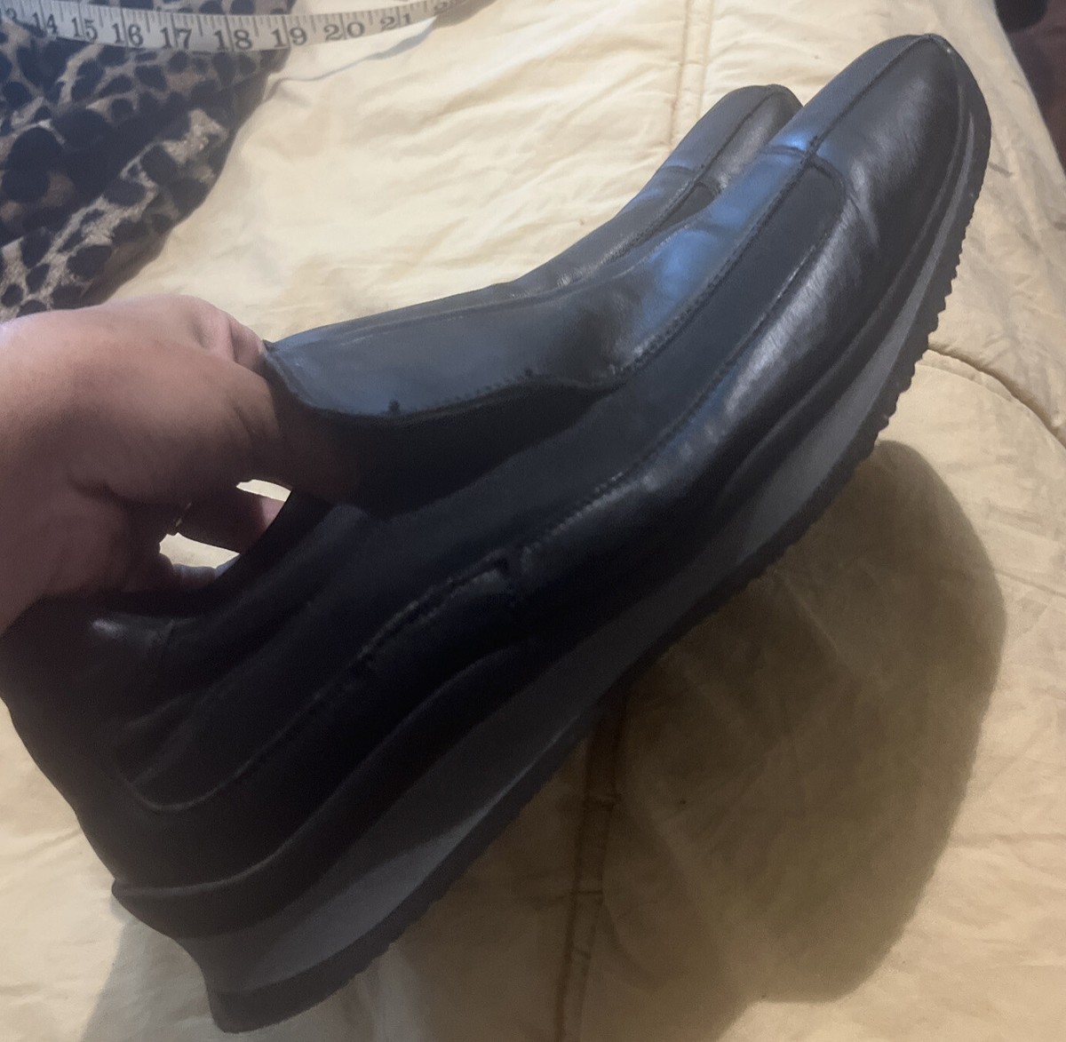PRADA men shoes sz 6 Europe 38 black leather Prada  main image 4