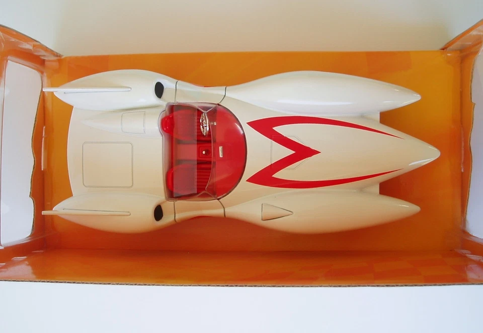 JADA TOYS INC 2007 Speed Racer MACH GOGOGO MACH 5 Diecast 1:24 Scale Damaged Box - Image 4 of 4