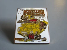 NOSTAIGA NATIONALS FREEMONT RACEWAY CAR SHOW HOT ROD AUTOMOTIVE HAT PIN