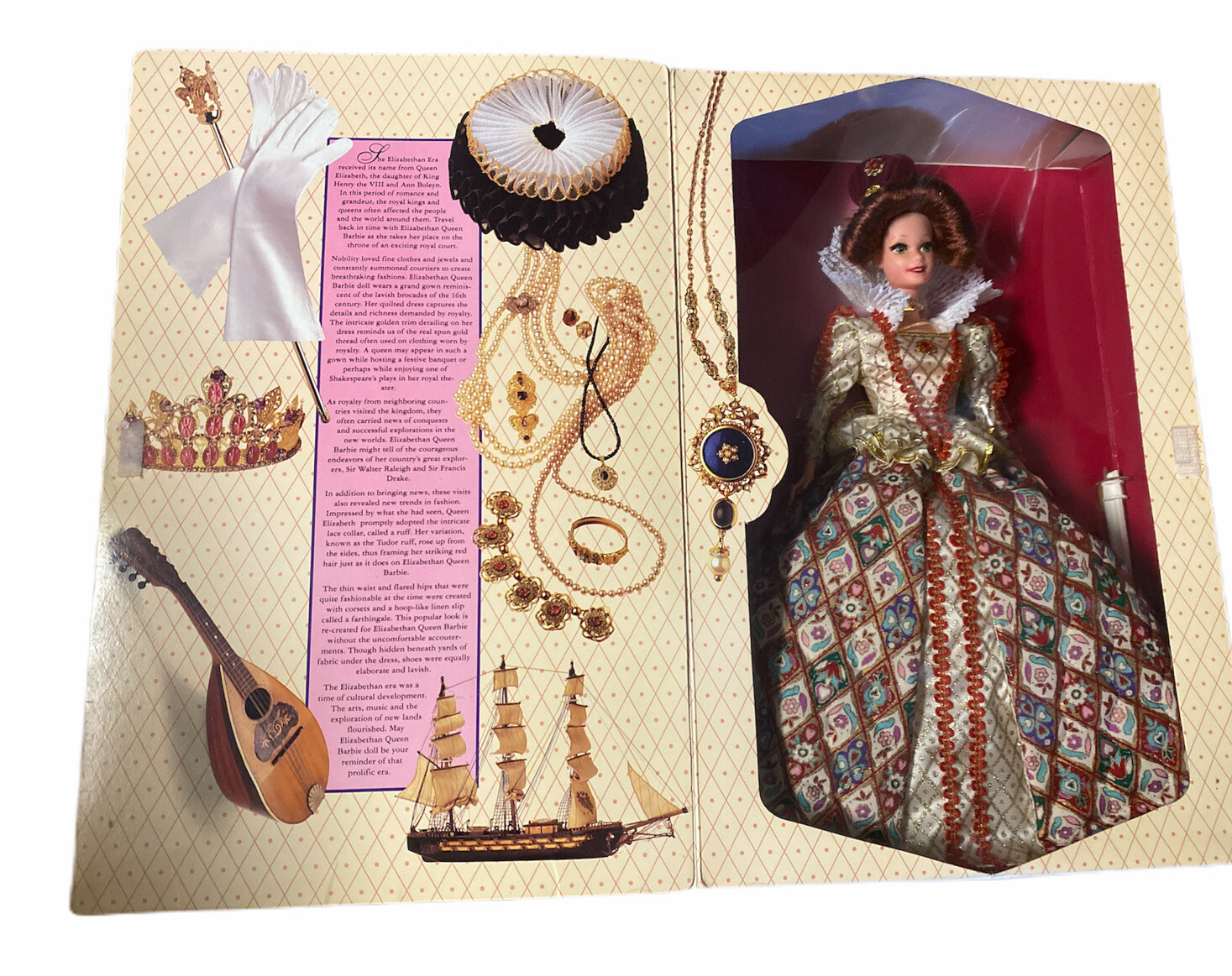 elizabethan queen barbie