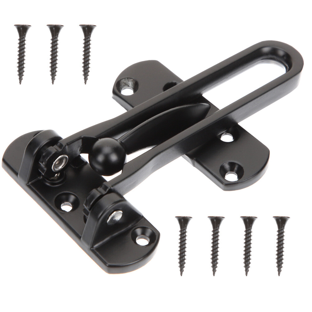 Zinc Alloy Swing Bar Door Guard Lock for Hinged Swing-In Doors