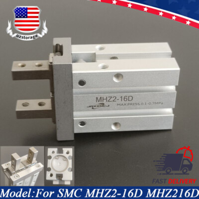 For SMC MHZ2-16D Parallel Air Gripper Cylinder Bore Pneumatic Part Finger 16mm