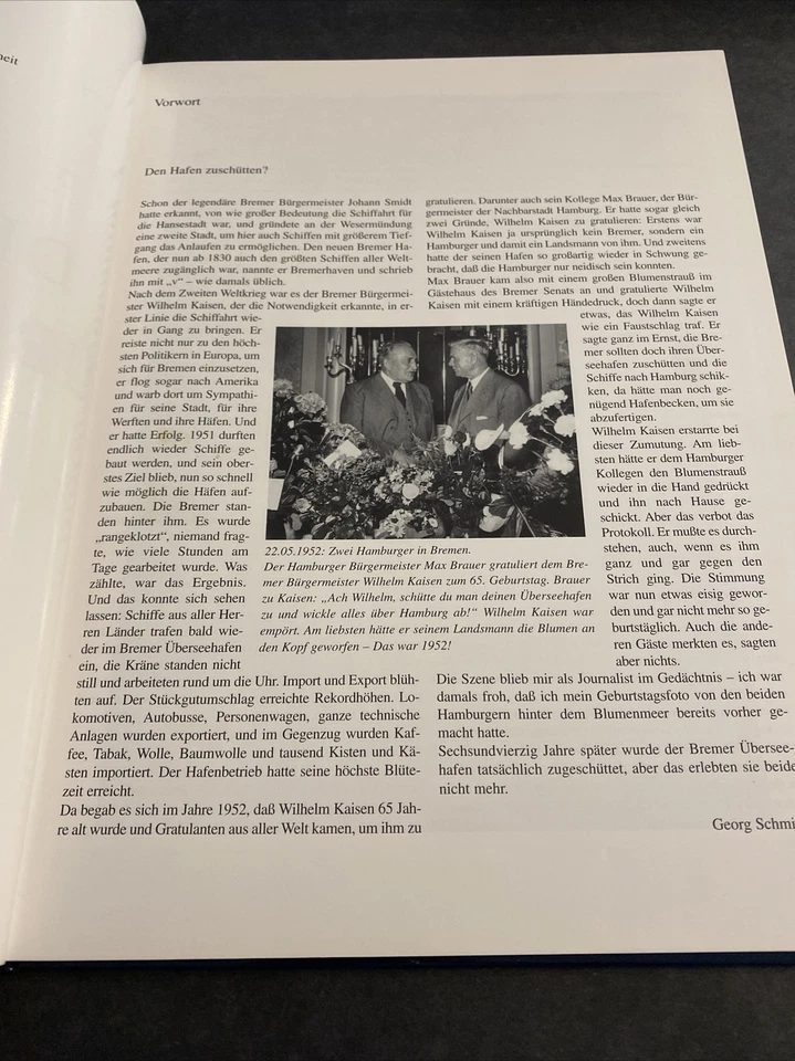 German Nautical History: Der Bremer Überseehafen / Georg Schmidt - Image 4 of 4