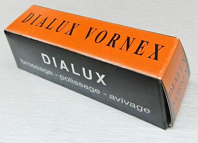 Tripoli Dialux Vornex Orange Pre-Polish Tripoli Cutting Compound for Metals