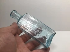 Antique Suthers Chrono-Thermal Composition Essence Medicine Bottle.