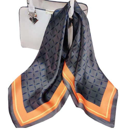 Foulard Carré 100% Soie Van Gogh - Motif Artistique - Neuf Sans étiquette - Prix Réduit