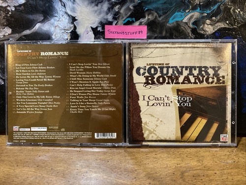 TIME LIFE - LIFETIME OF COUNTRY ROMANCE: I CAN'T STOP LOVING YOU 2 CD 30 HITS NM