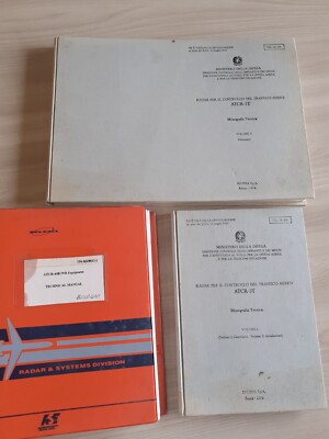 Handbuch Verteidigungsministerium 1974 Radar Atcr 3t 44k/wb Selenia Flug Luftverteidigung