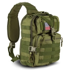 Tactical Sling Bag Pack Range Bag Military Rover Assault Shoulder Backpack Molle