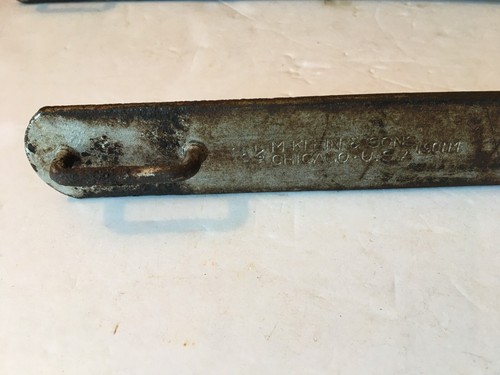 Vintage Lineman Pole/Tree Climbing Gaffs Klein&Sons No Strapping - Picture 2 of 7