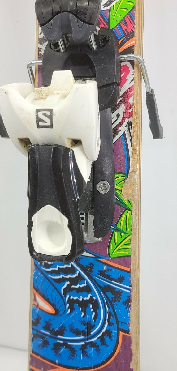 Line Afterbang Ski and Destroy 133cm Skis w/ Salomon C5 Bindings