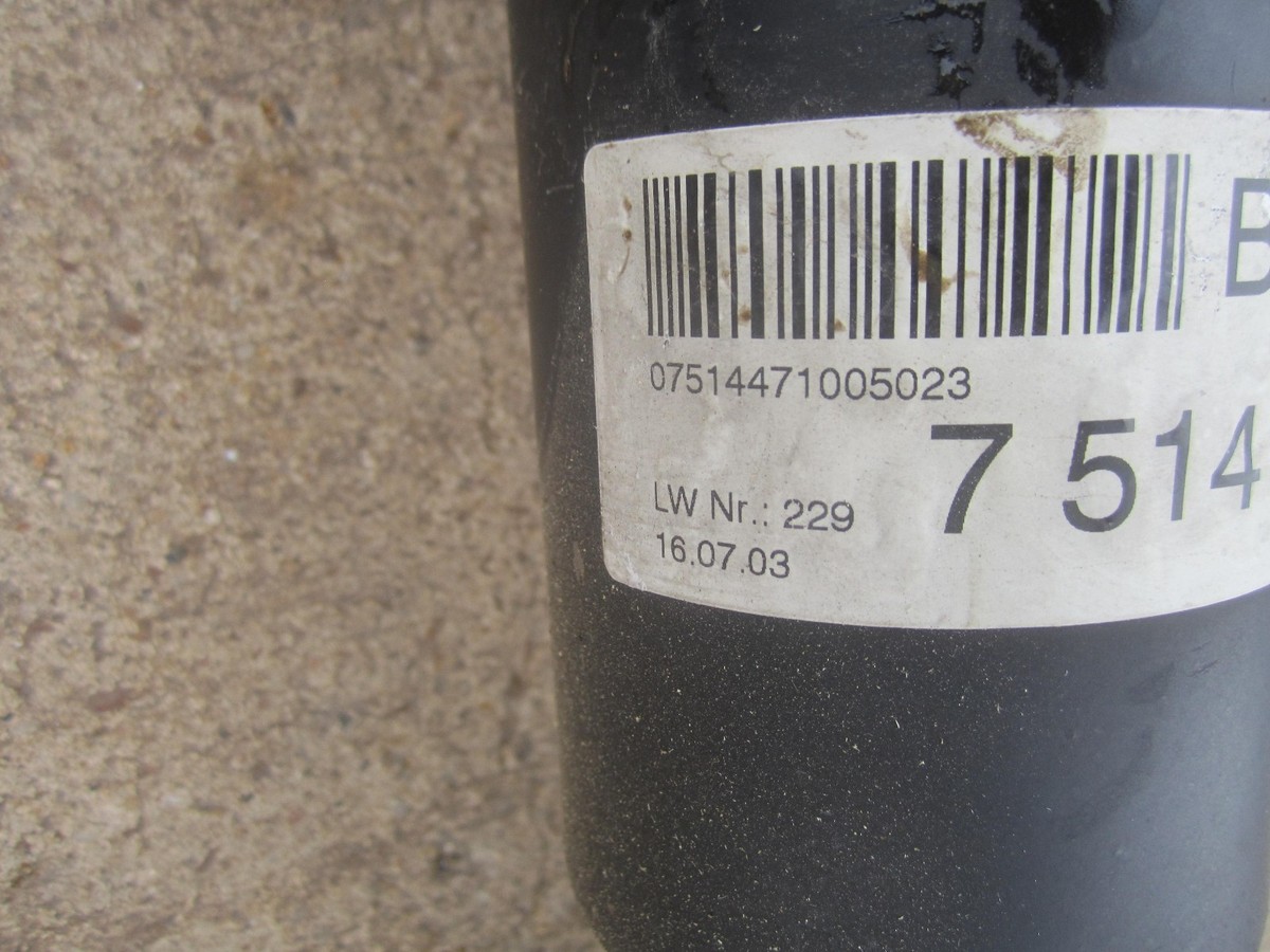BMW 26117514471 E85 Z4 REAR DRIVE SHAFT ASSY AT OEM 03-05 | eBay