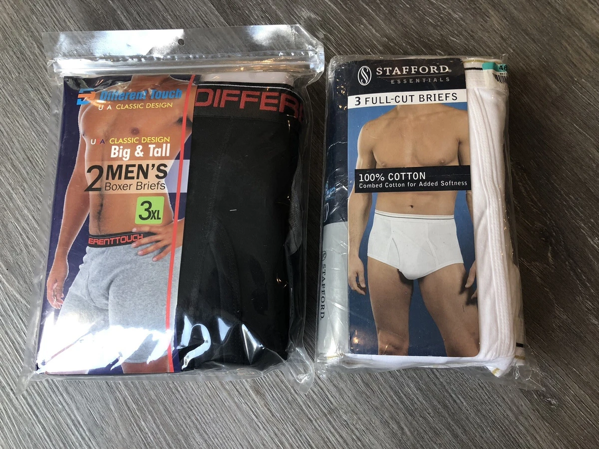 NWT Mens Big & Tall Underwear Size 3X