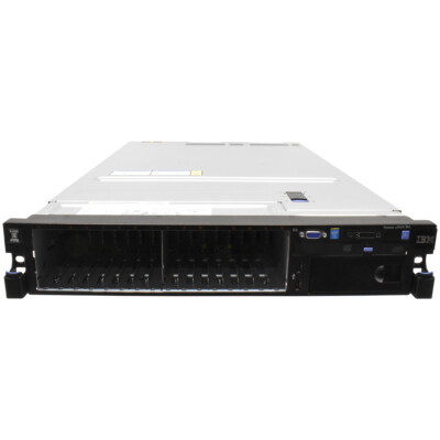 IBM x3650 M4 Server 2xE5-2660 V2 CPU 16GB RAM 2x Cooler 16 Bay 2.5'' M5110
