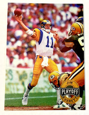 1994 Playoff Texchrome NFL Trading Card #17 Jim Everett New Orleans Saints