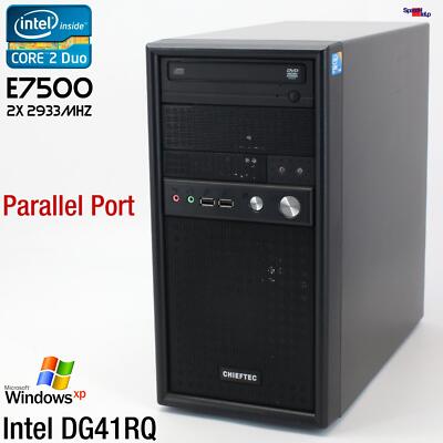 COMPUTER PC DESKTOP INTEL BOARD DG41RQ COMPUTER PC WINDOWS XP LPT PARALLEL PORT
