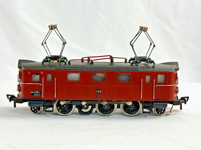 Rare Fleischmann HO Art 1333 Rare Electronic Locomotive SJ 799 Western Germany