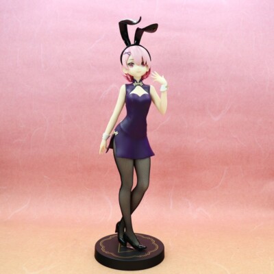 Re Zero Ram 12,8 Zoll Anime Figur PVC Statue BiCute Bunnies FuRyu Japan Neuwe...